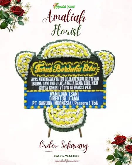 Papan Bunga Duka Pondok Indah Mall